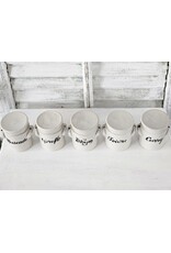 Set Franse Kruidenpotjes Gres