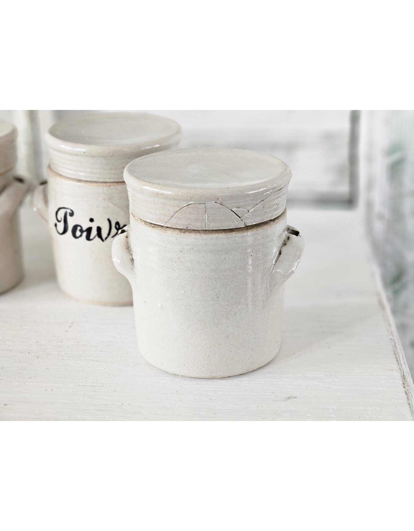 Set Franse Kruidenpotjes Gres