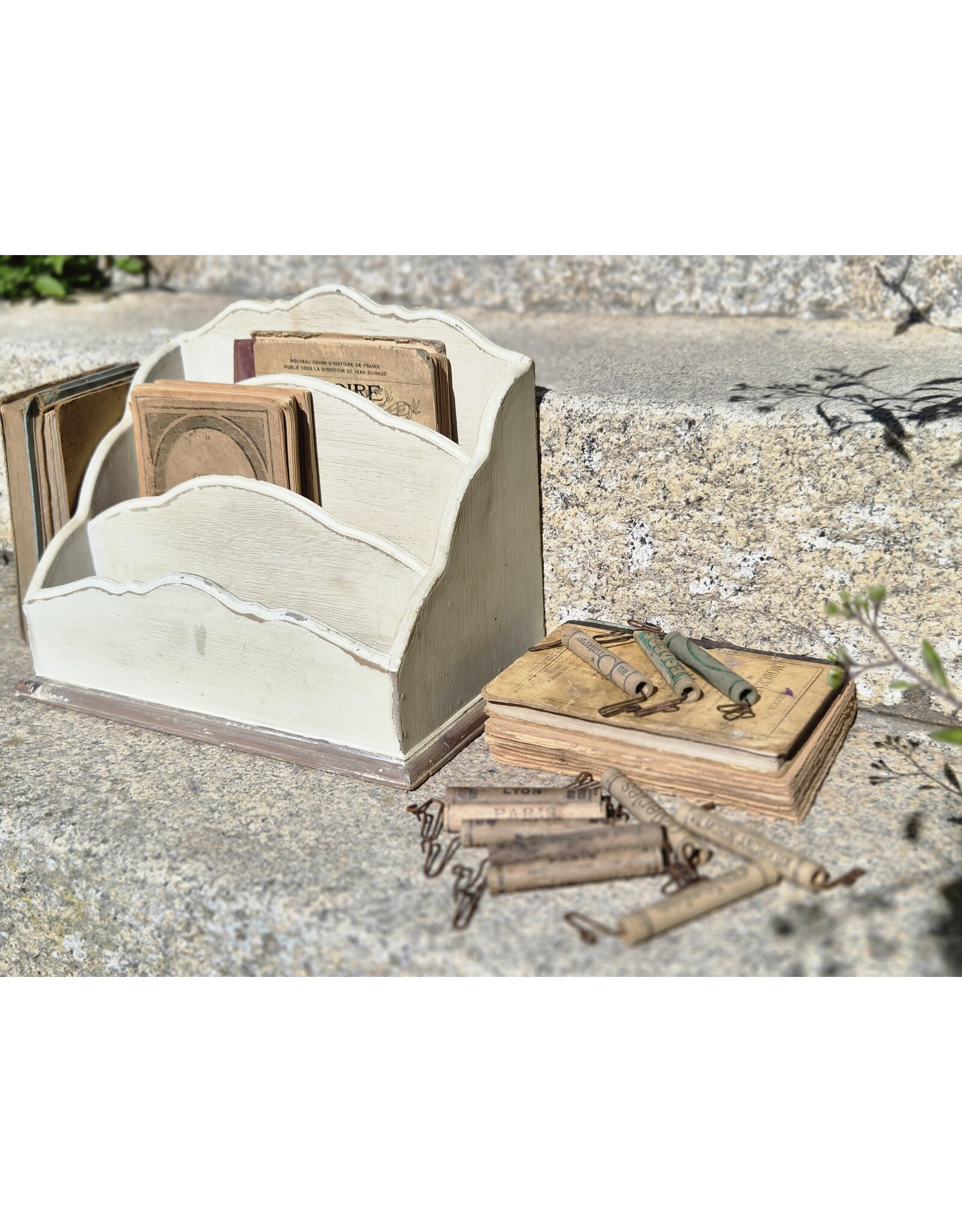Houten Brievenbak Wit