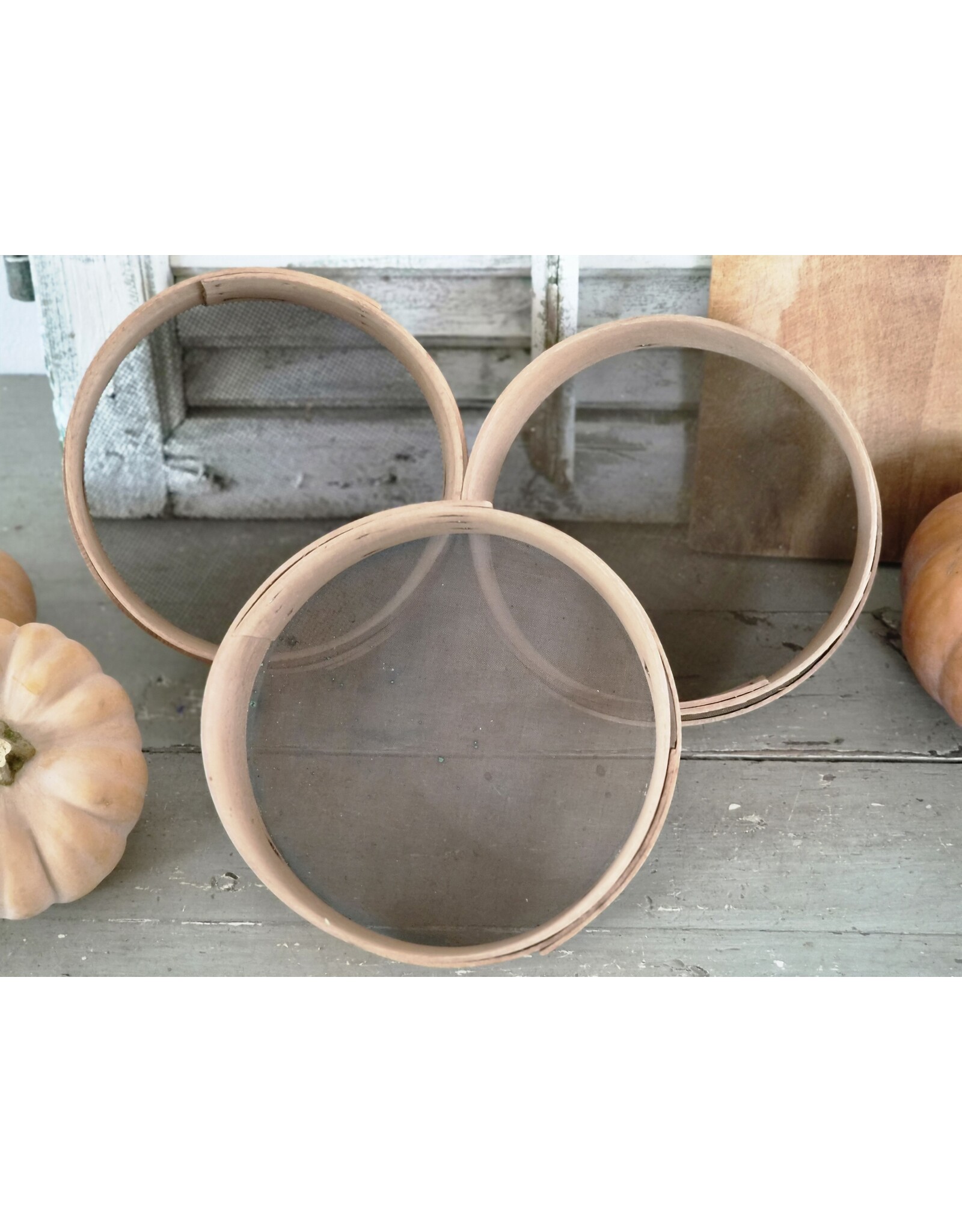Houten Meelzeef