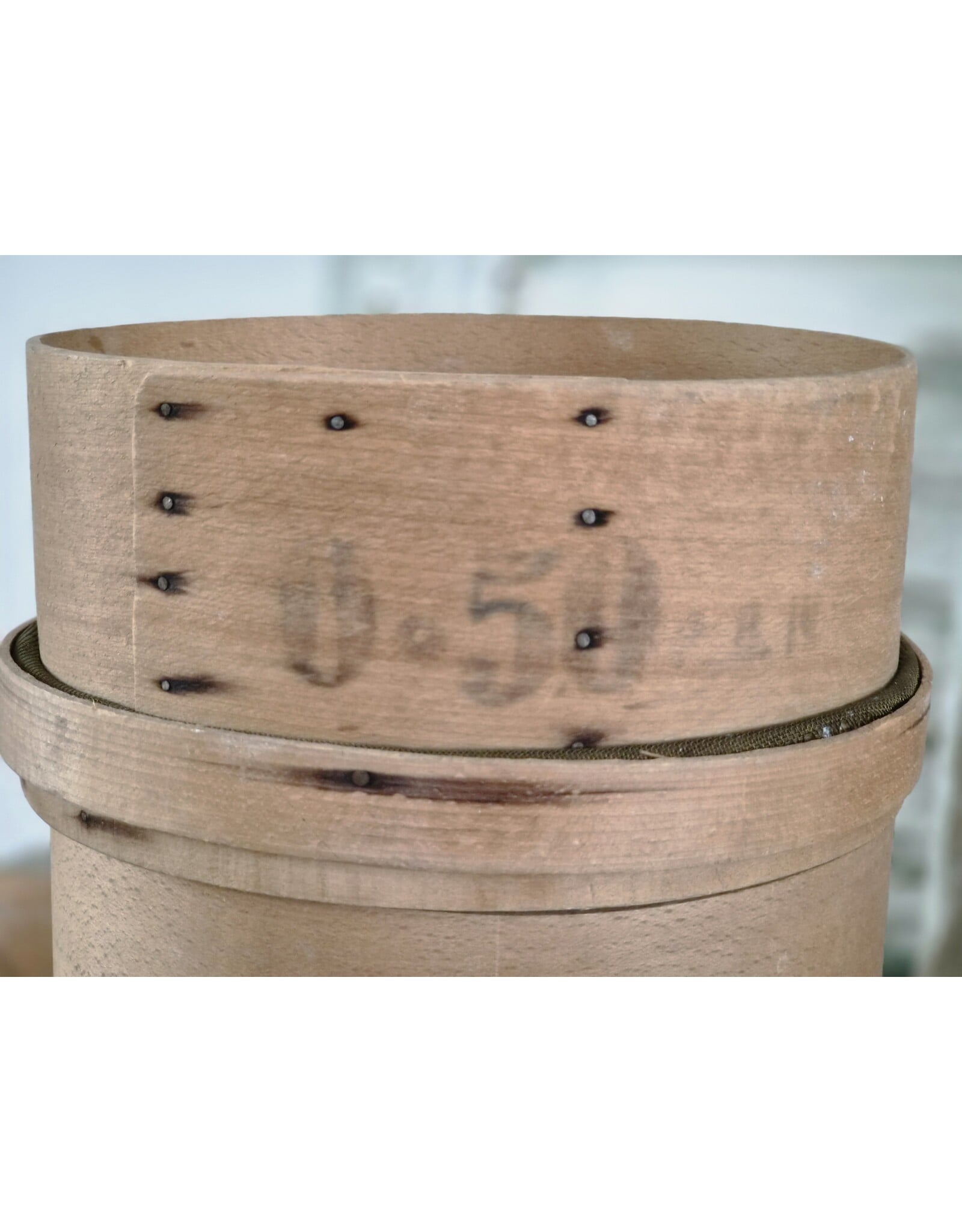 Houten Meelzeef