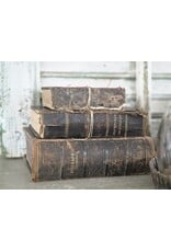 Oude Franse Boekenbundel Zwart
