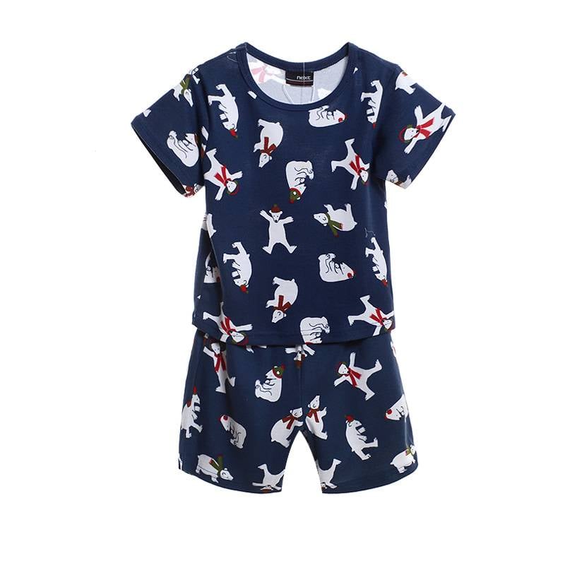 Jongenspyjama's Kleine IJsbeer Jongens Pyjama - blauw
