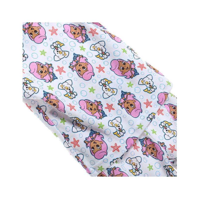 Meisjespyjama's Bubble Guppies Meisjes Pyjama - wit / roze