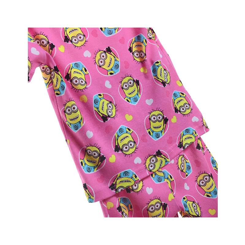 Meisjespyjama's Minions Meisjes Pyjama - roze