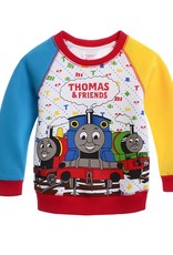 Jongenskleding Thomas en Vrienden Jongens Sweater - rood / geel / blauw