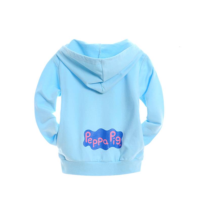 Meisjeskleding Peppa Pig Meisjes Sweatvest - blauw