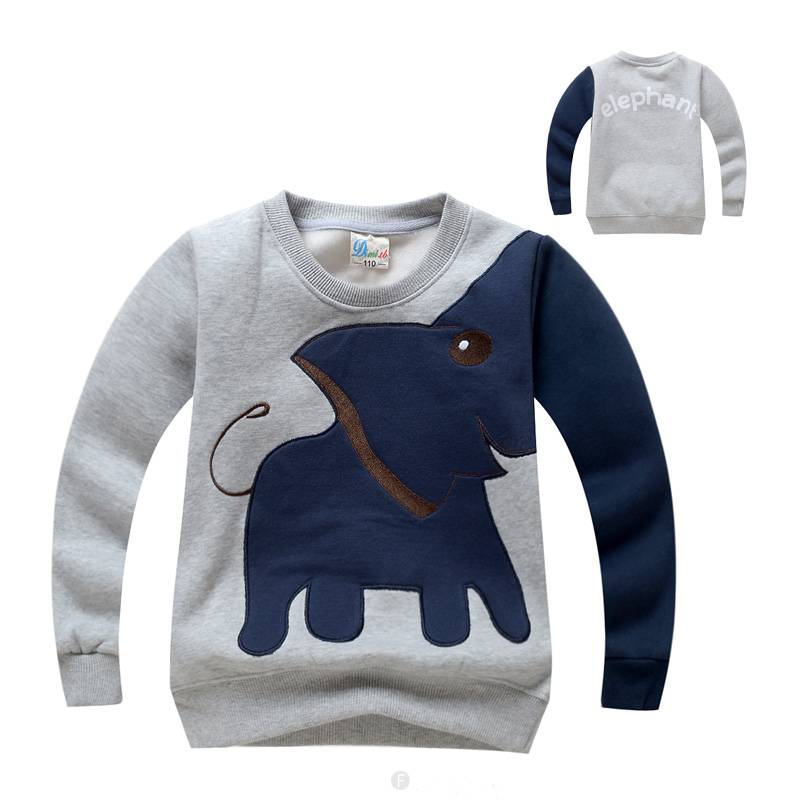Jongenskleding Olifant Jongens Sweater - grijs