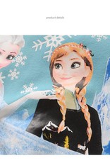 Meisjeskleding Frozen Meisjes Sweater - lichtblauw