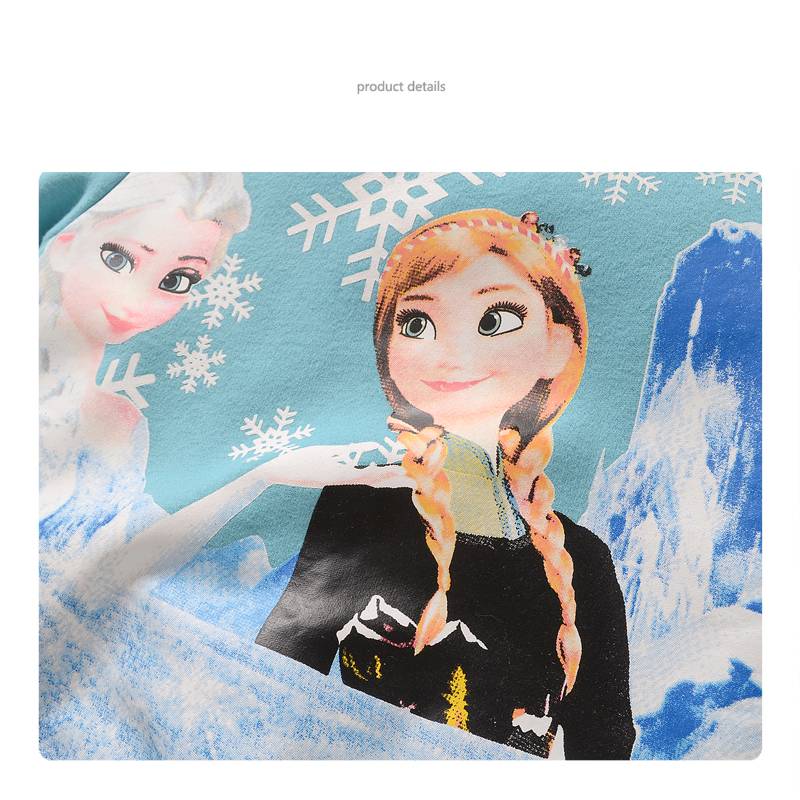 Meisjeskleding Frozen Meisjes Sweater - lichtblauw