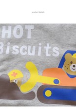 Jongenskleding Hot Biscuits Beertjes Jongens Sweater - grijs
