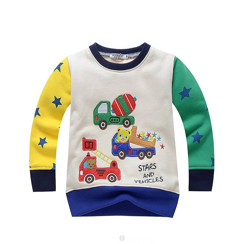 Jongenskleding Beertjes Stars and Vehicles Jongens Sweater