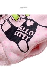 Meisjeskleding Hello Kitty Meisjes Sweatvest 2 - lichtroze