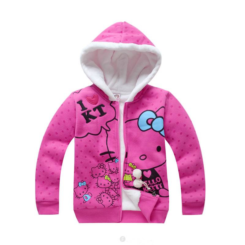 Meisjeskleding Hello Kitty Meisjes Sweatvest 2 - roze