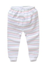 Babykleding Beertje Jongens Pyjama - wit / blauw