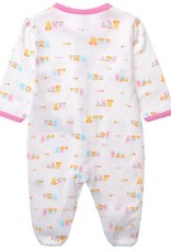 Babykleding Konijntje Meisjes Boxpakje - wit / roze