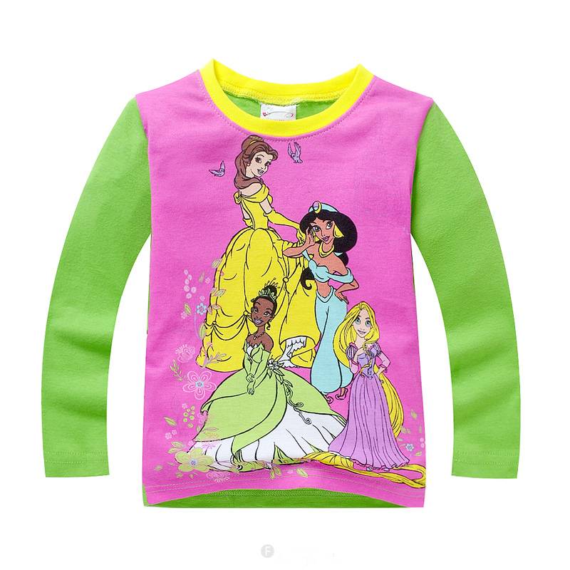 Meisjespyjama's Disney Prinsesjes Meisjes Pyjama - groen / paars