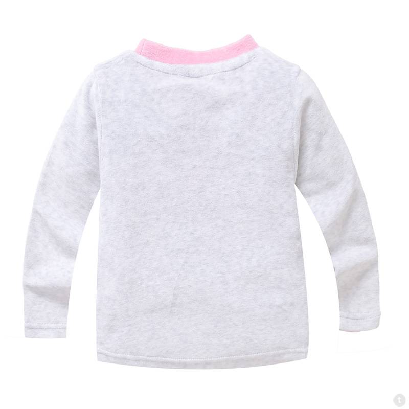 Meisjespyjama's Barbie Meisjes Pyjama - fleece - grijs / roze