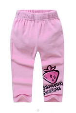 Meisjespyjama's Strawberry Shortcake Meisjes Pyjama - fleece - grijs / lichtroze