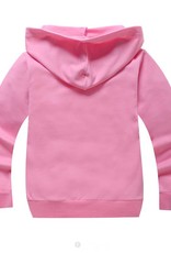 Meisjeskleding Frozen Meisjes Sweatvest 7 - roze