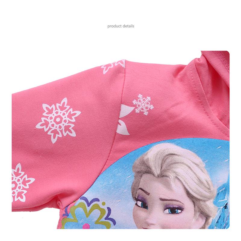 Meisjeskleding Frozen Meisjes Sweatvest 6 - zalm / lichtrood