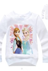 Meisjeskleding Frozen Meisjes Sweater 3 - wit