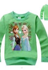 Meisjeskleding Frozen Meisjes Sweater 3 - groen