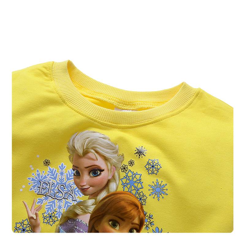 Meisjeskleding Frozen Meisjes Sweater 4 - geel