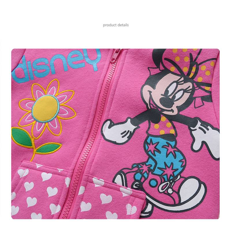 Meisjeskleding Minnie Mouse Meisjes Sweatvest 2 - roze