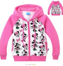 Meisjeskleding Minnie Mouse Sweatvest 3 - roze