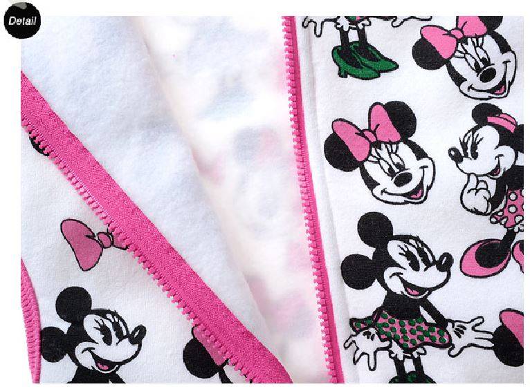 Meisjeskleding Minnie Mouse Meisjes Sweatvest 2 - mouwloos - roze