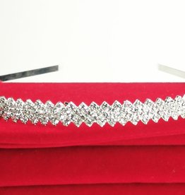 Haardecoratie Strass Diadeem / Tiara - SD-12