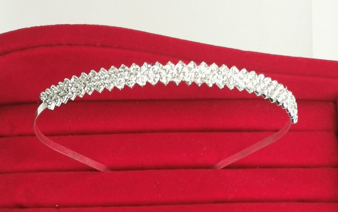 Haardecoratie Accessoires voor Meisjes - Strass Diadeem / Tiara - SD-12