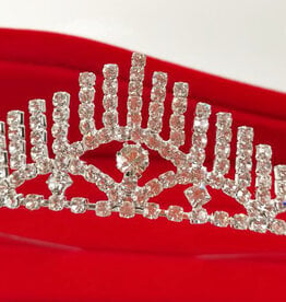 Haardecoratie Strass Diadeem / Tiara - SD-04