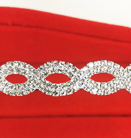 Haardecoratie Strass Diadeem / Tiara - SD-18