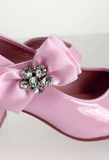 Meisjesschoenen Meisjesschoen - Spaanse schoentjes - lak - roze - strik