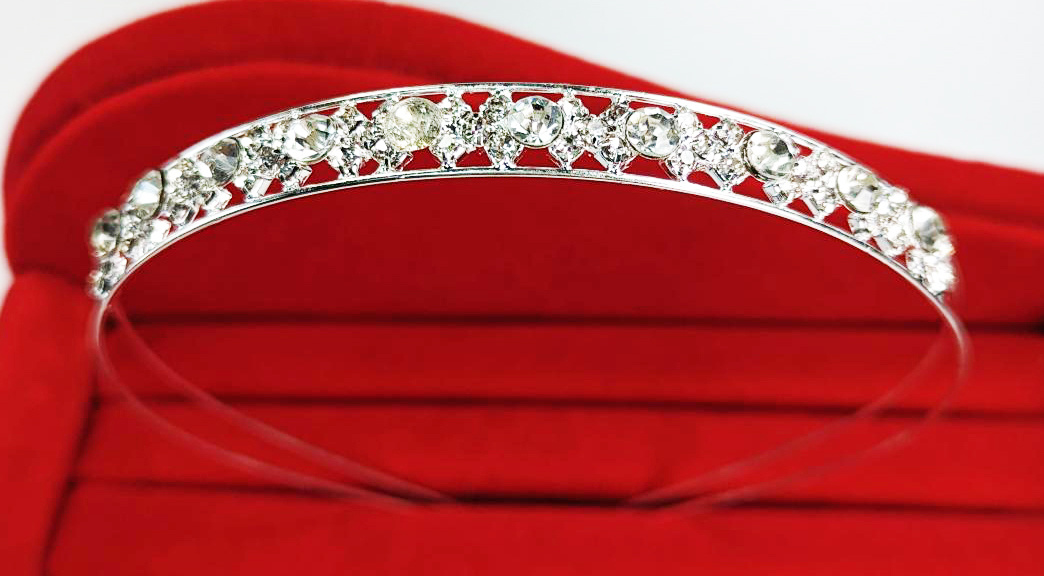 Haardecoratie Accessoires voor meisjes - Strass Diadeem / Tiara - SD-07