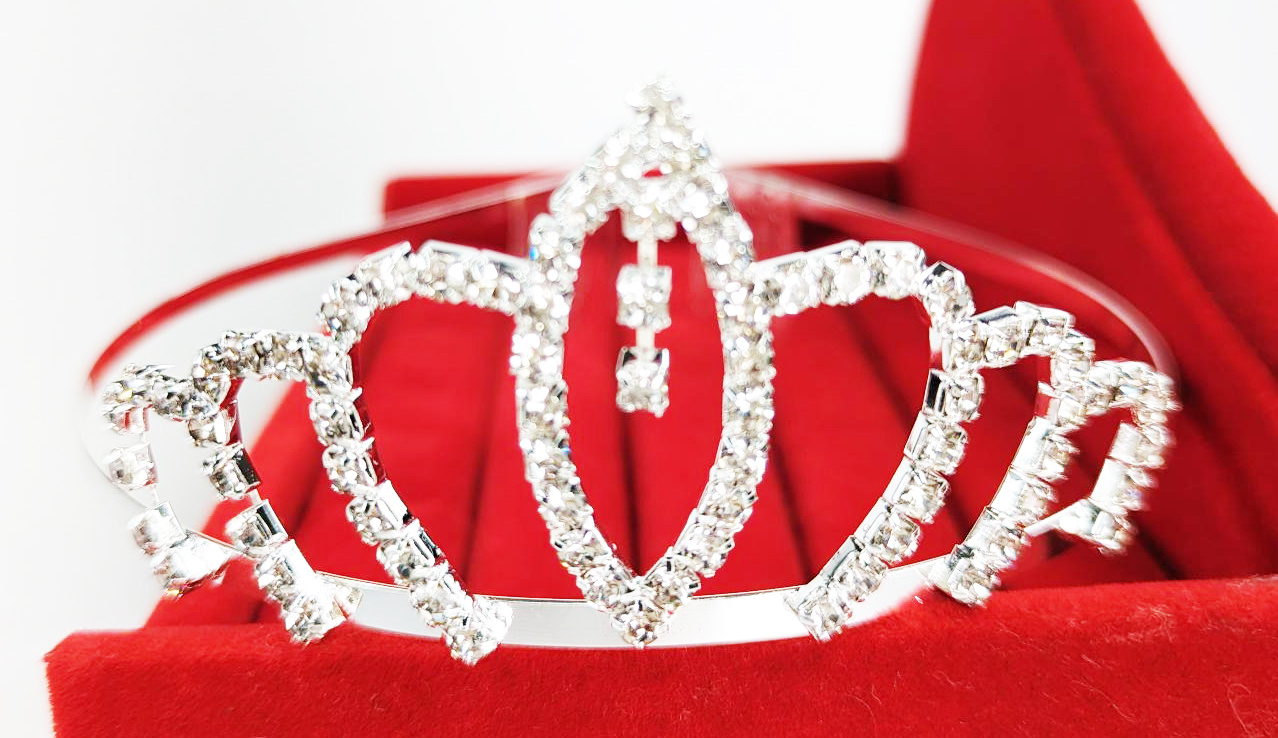 Haardecoratie Accessoires voor Meisjes - Strass Diadeem / Tiara - SD-15