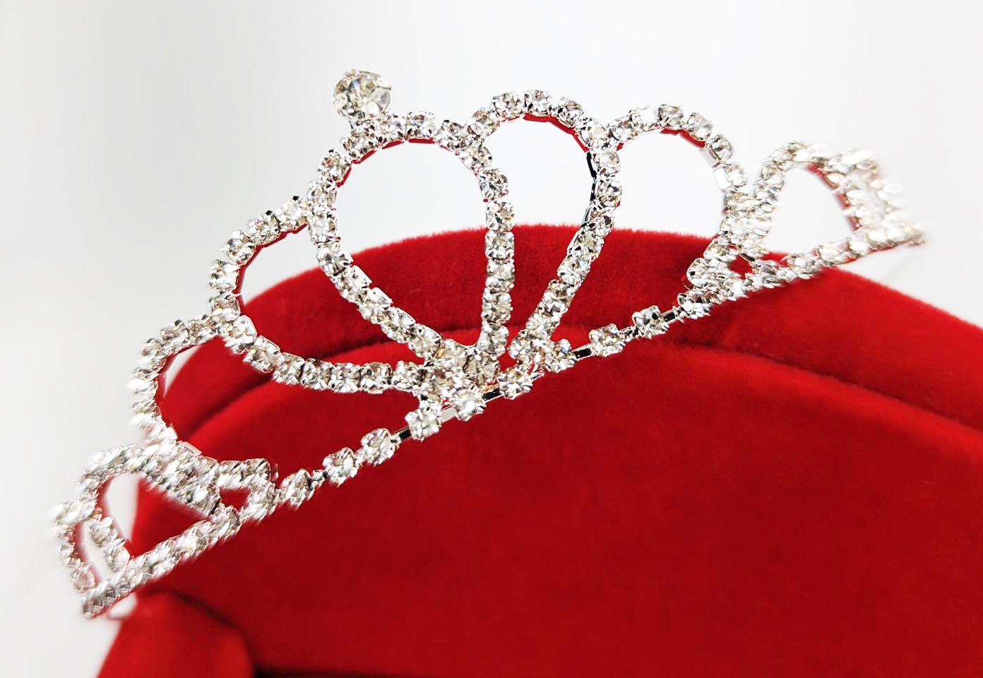 Haardecoratie Accessoires voor Meisjes - Strass Diadeem / Tiara - SD-16