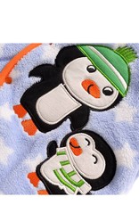 Babykleding Pinguin Jongens Boxpakje met capuchon - blauw