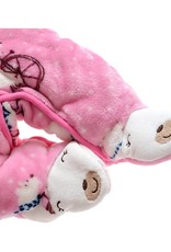Babykleding IJsbeer Meisjes Boxpakje met capuchon - roze