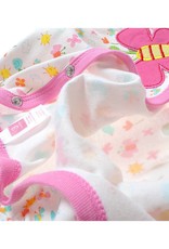 Babykleding Vlinder Meisjes Boxpakje - wit / roze