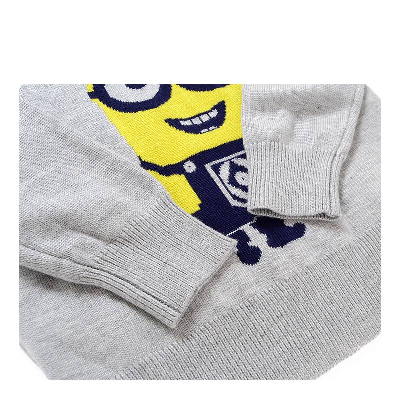 Jongenskleding Minions Jongens Sweater - grijs