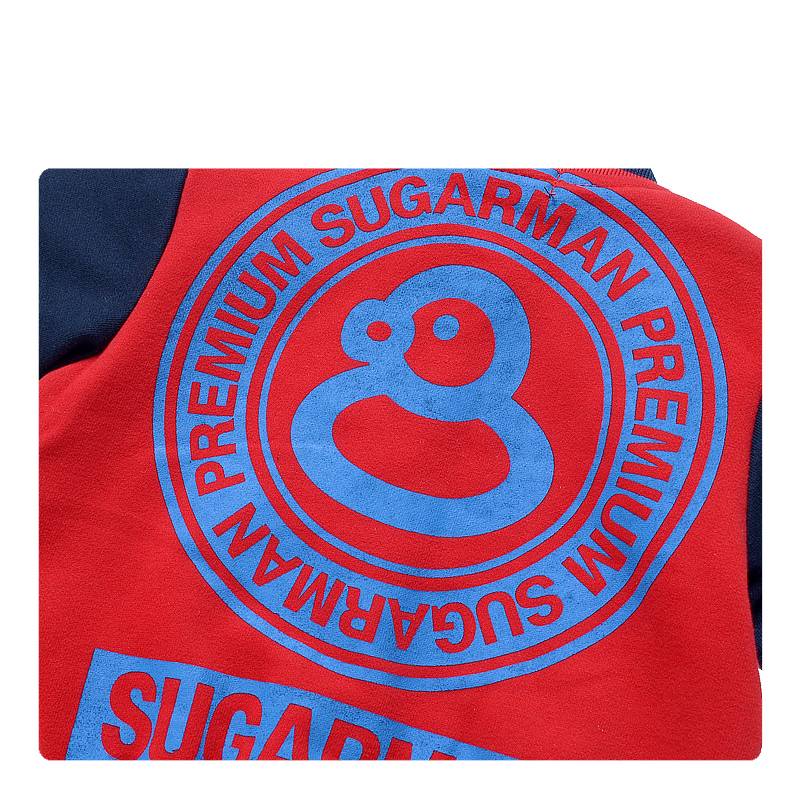 Jongenskleding Jongens Baseball Jack - rood / blauw