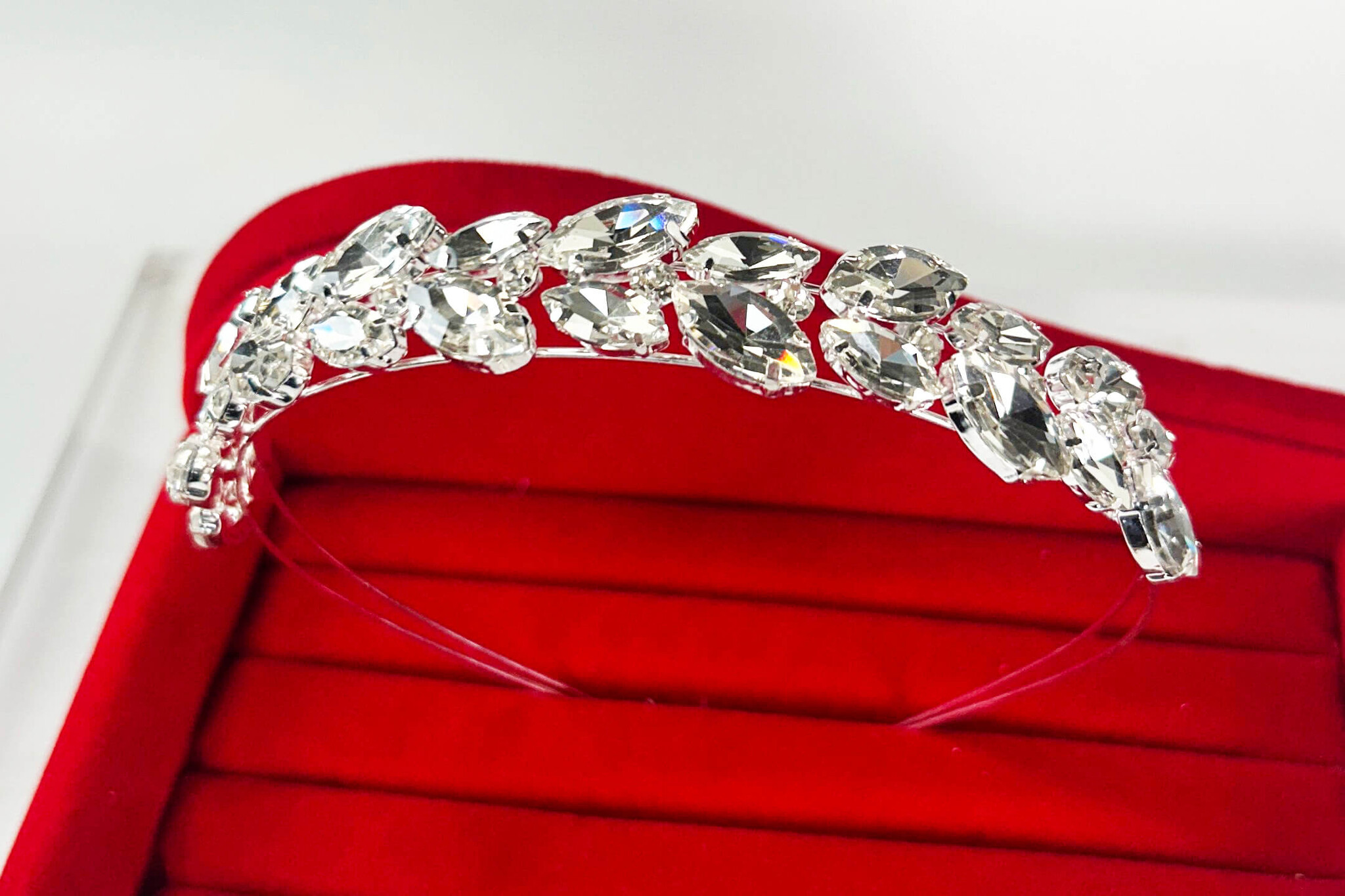 Haardecoratie Accessoires voor Meisjes - Strass Diadeem / Tiara - SD-01