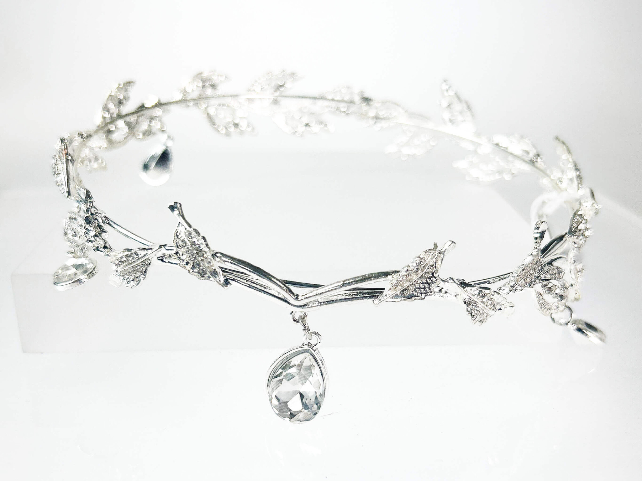 Haardecoratie Accessoires voor meisjes - Strass Diadeem / Tiara - SD-08