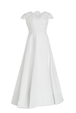 Meisjeskleding Meisjes Feestjurk Alexandra - gebroken wit