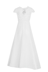 Meisjeskleding Meisjes Feestjurk Alexandra - gebroken wit