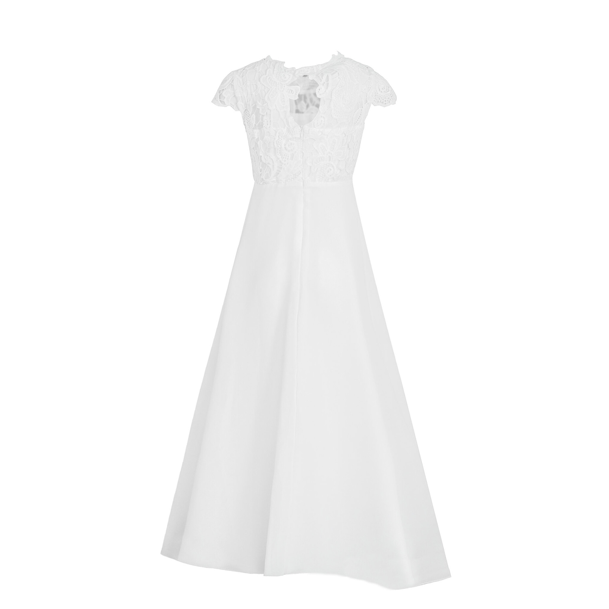 Meisjeskleding Meisjes Feestjurk Alexandra - gebroken wit