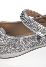 Meisjesschoenen Meisjesschoen - Spaanse schoentjes - strass steentjes - zilver